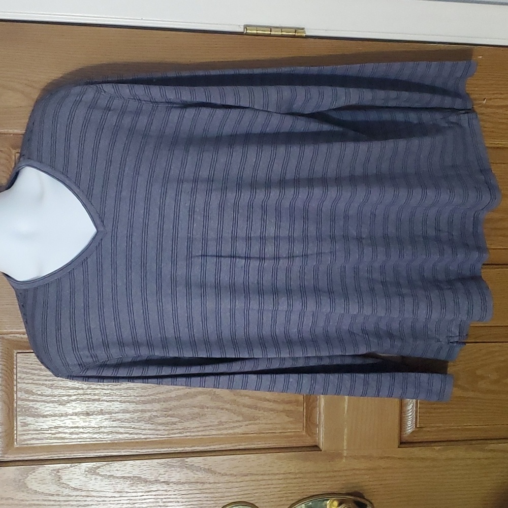 Broletto V-Neck Long Sleeve Shirt